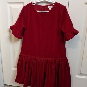 Gymboree Velvet Red Dress